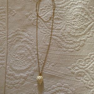 Kennedy jay large strawberry pedant necklace